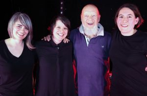 LIINES with Michael Eavis at Glastonbury Emerging Talent 2019 final - by Jason Bryant